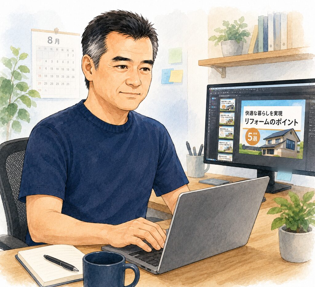 8月のお仕事